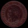 2 centimes 1856